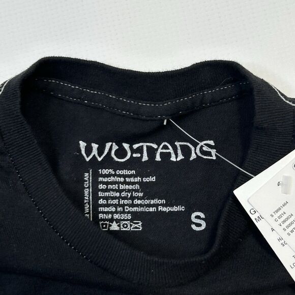 Wu Tang Clan 1992 New York T Shirt Mens Small Basketball Graphic Hip Hop Rap - Picture 3 of 7